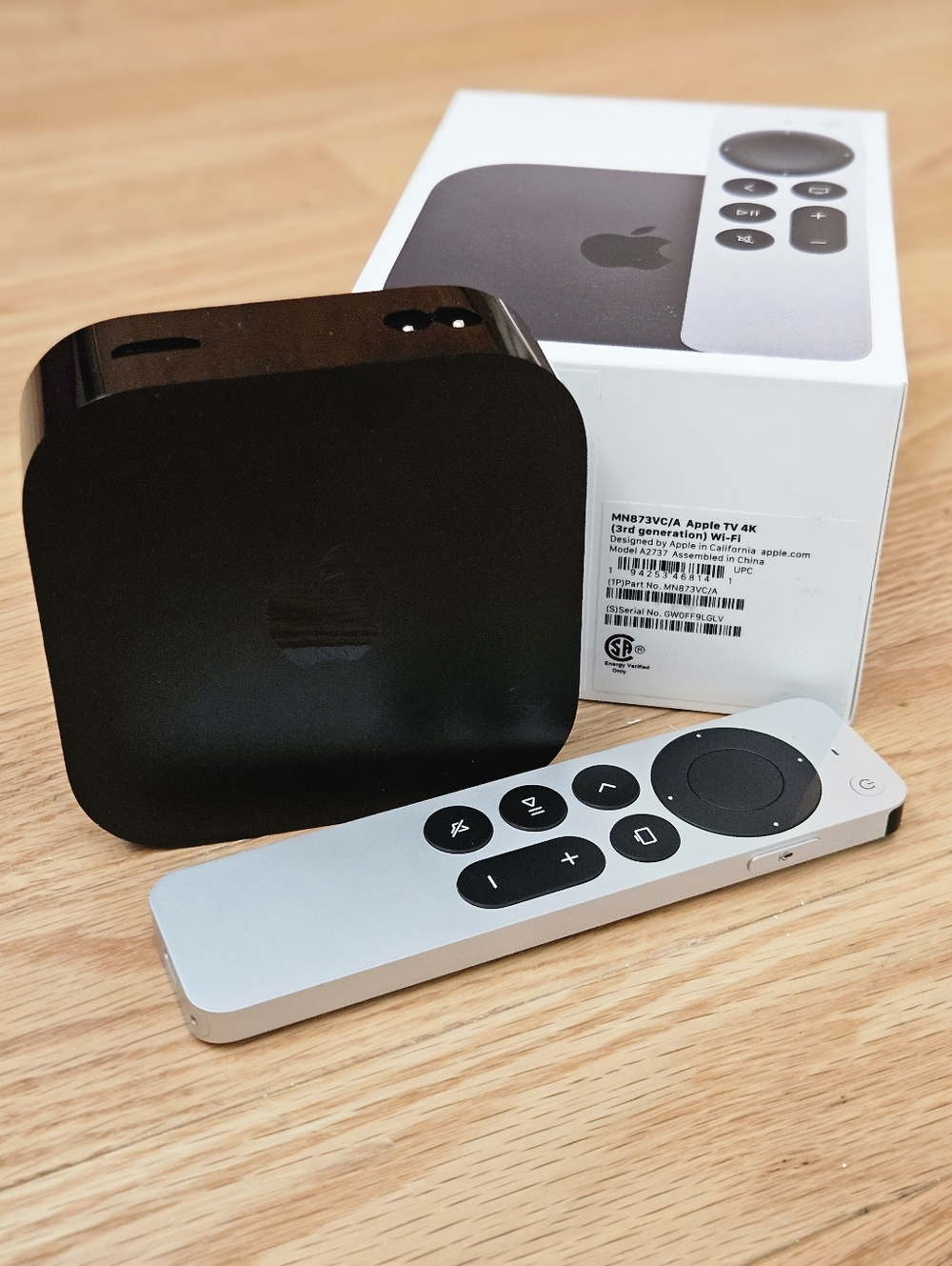 Apple TV 4K 64GB Wifi 3rd Gen/Most Recent  with Teal Remote Sleeve